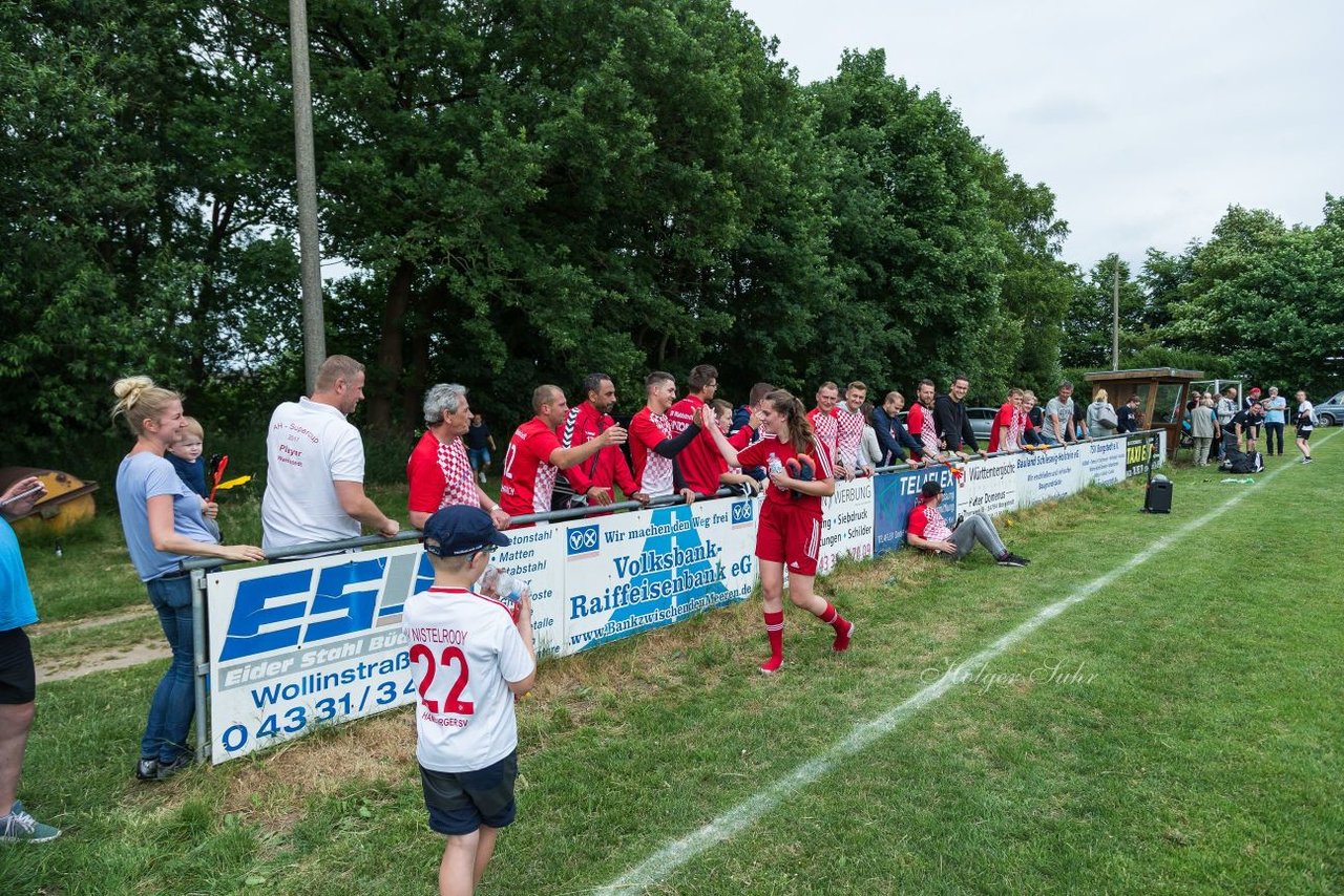 Bild 109 - Aufstiegsspiel SG Borgstedt/Brekendorf - SV Wahlstedt : Ergebnis: 1:4